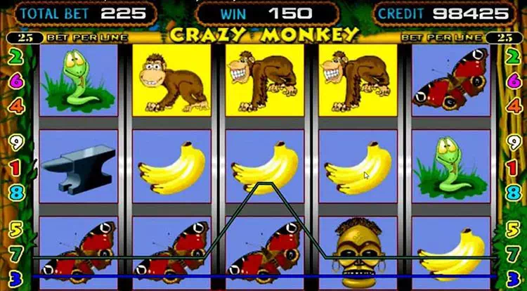 Игровой автоматы Crzy Monkey